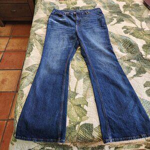 High Waist Flared Jeans